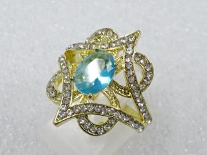 色石　指輪(18号)